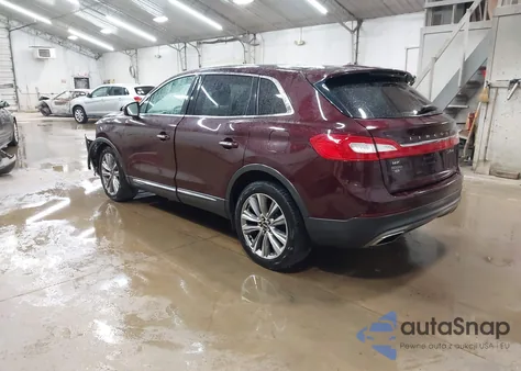 2017 Lincoln Mkx Reserve from USA, damaged, VIN 2LMPJ8LP3HBL50767